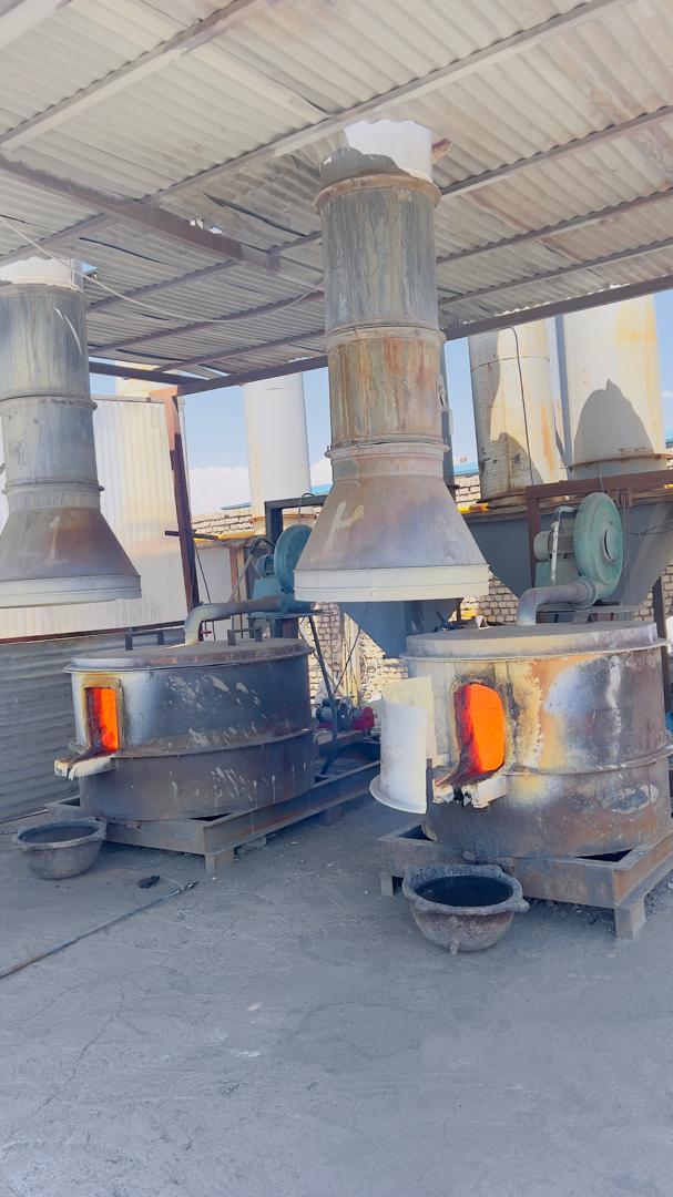 قطعات ذوب شده آماده
